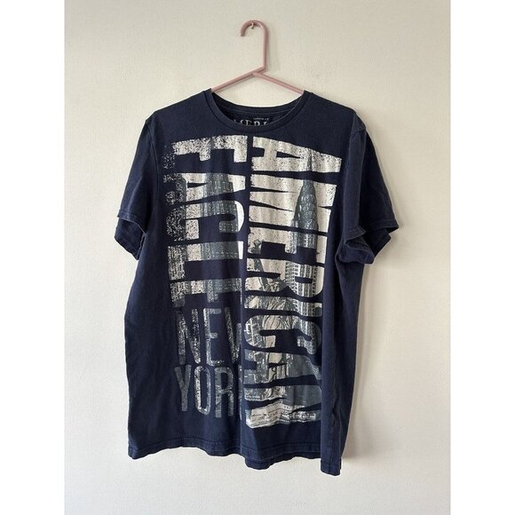 American Eagle Outfitters New York Graphic Shirt  Size XXL Blue  Classic Fit - Picture 1 of 6